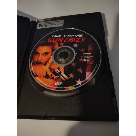 Gun Crazy DVD Starring Drew Barrymore - Picture 2 of 3